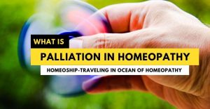 What does Palliation in Homeopathy means?