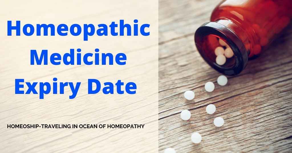 Homeopathic Medicine Expiry Date